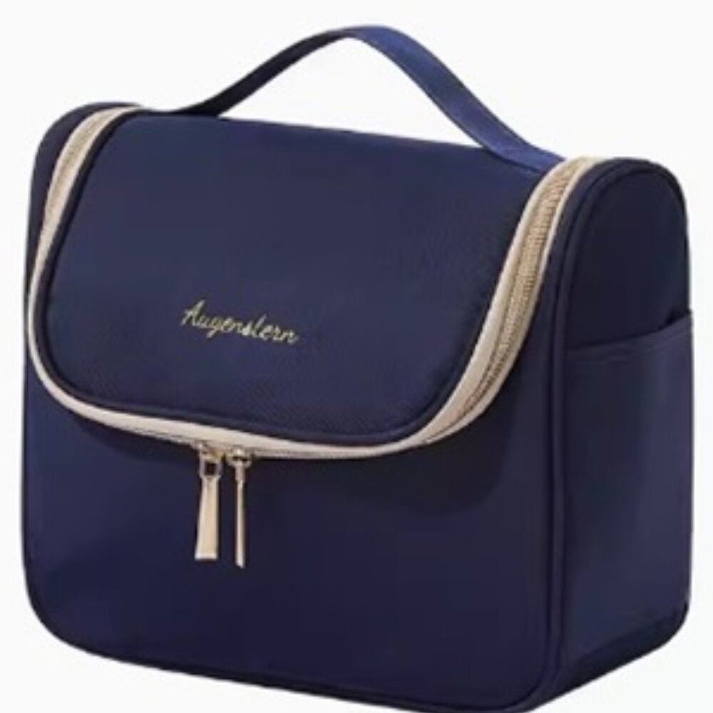 New! Makeup Bag Travel Cosmetic Bag Hand-Portable Large Toiletry Bag Organizer